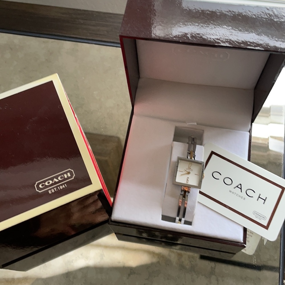 Coach Watch - with box and paperwork